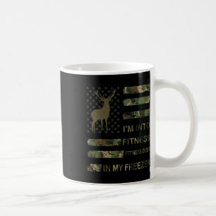 Jagen Ich bin in Fitness Deer Freezer Funny Hunter Kaffeetasse