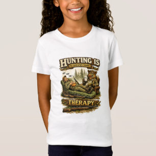 Jagen ist günstiger als Therapie T-Shirt