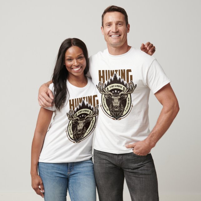 Jagen ist kein Sport für beide Seiten T-Shirt (Unisex)