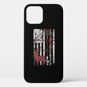 Jagen mit amerikanischer Flagge Jagd Case-Mate iPhone Hülle