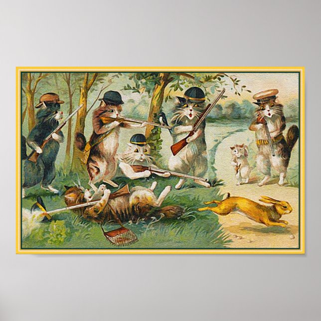 Jagen Poster/ Drucken Poster (Vorne)