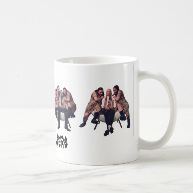 Jagen Sie den Morgen! Kaffeetasse (Rechts)