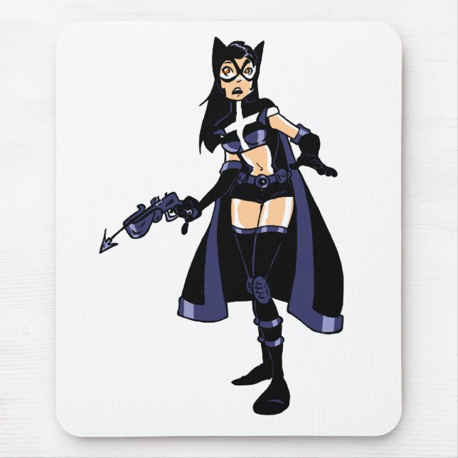 Jagen Sie die Nacht Mousepad (Vorne)