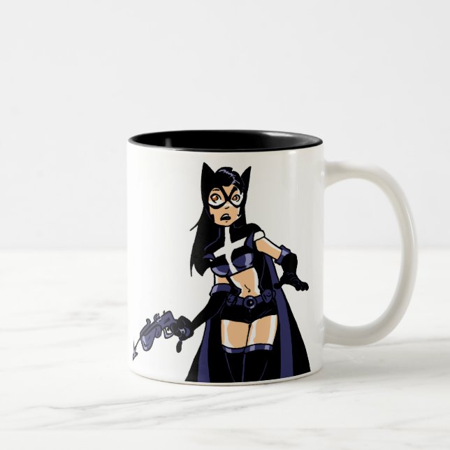 Jagen Sie die Nacht Zweifarbige Tasse (Rechts)