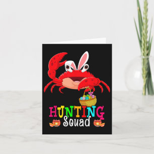 Jagen Squad Ostern Bunny Crab Jagd Eier Byske Karte