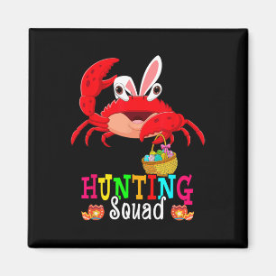 Jagen Squad Ostern Bunny Crab Jagd Eier Byske Magnet