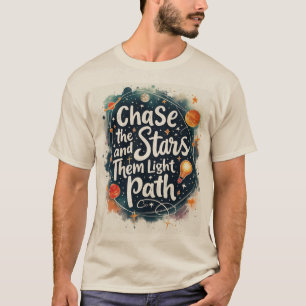 jagen und stern sie leuchten weg T-Shirt