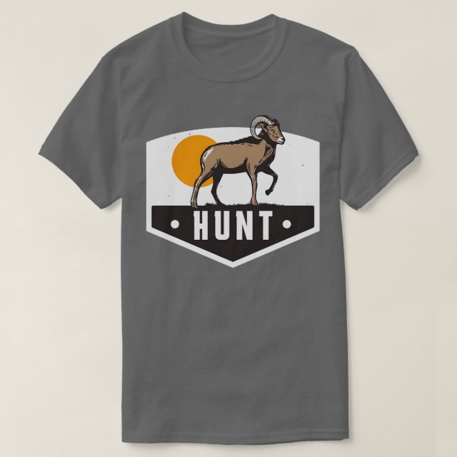 Jagen Vintager Jäger T-Shirt (Design vorne)