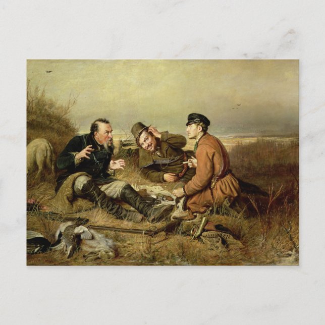 Jäger, 1816 postkarte (Vorderseite)