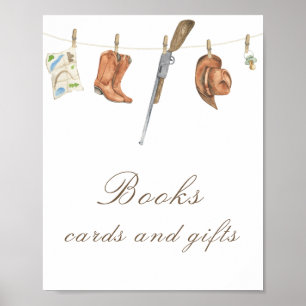 Jäger-Baby-Party - Bücher, Karten und Geschenke Poster