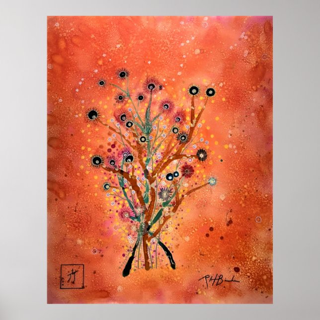 Jäger-Biden-Kunstwerk Poster (Vorne)