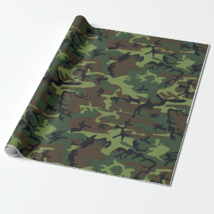 Jäger-Camouflage-Geschenk Geschenkpapier