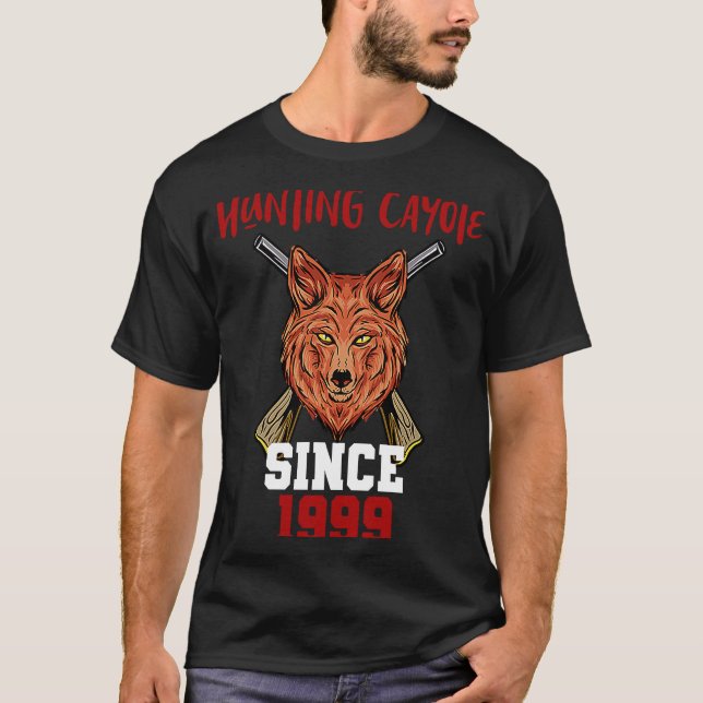 Jäger Cayote seit 1999 T-Shirt (Vorderseite)