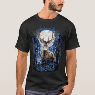 Jäger Deer Jagd Big Whitetail Buck T-Shirt