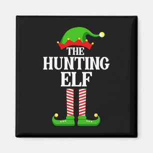 Jäger Elf Familie Matching Group Weihnachten Magnet