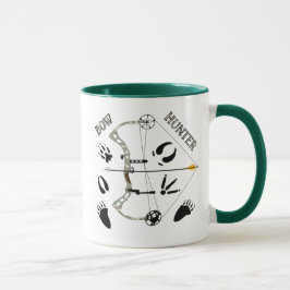 Jäger-Geschenke, Bogen-Jagd, Bogenschießen Tasse