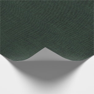 Jäger-Grün-Leinwand-Beschaffenheit Geschenkpapier