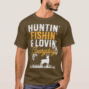Jäger I Fischer I Jagen Fischen und lieben Ev T-Shirt