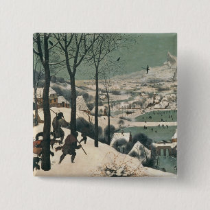 Jäger im Schnee - Januar 1565 Button
