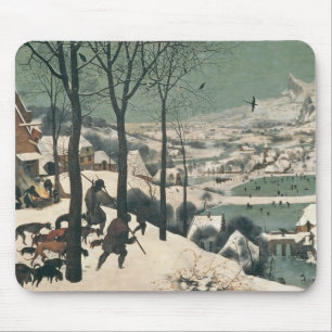 Jäger im Schnee - Januar 1565 Mousepad