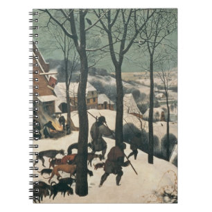 Jäger im Schnee - Januar 1565 Notizblock