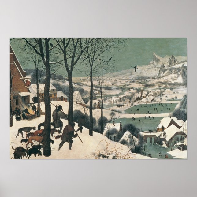 Jäger im Schnee - Januar 1565 Poster (Vorne)