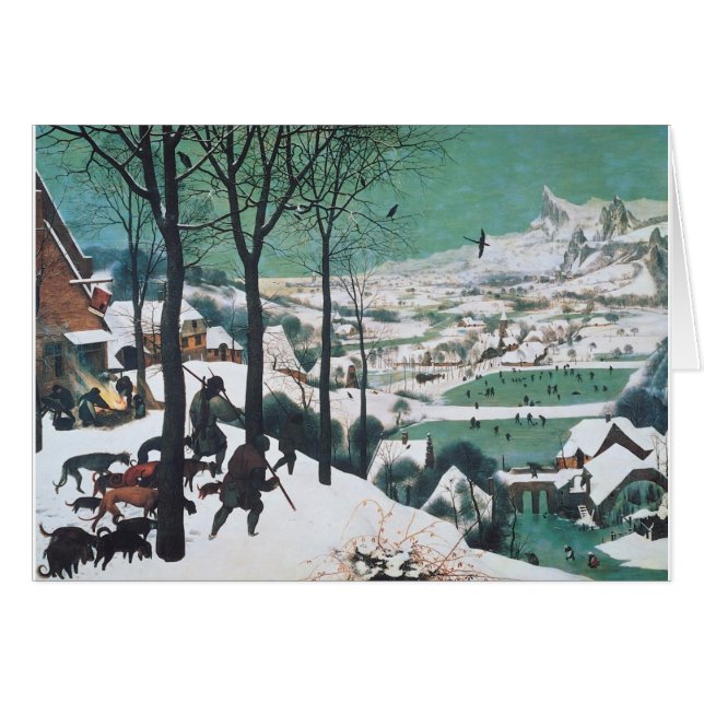 Jäger im Schnee von Bruegel (Vorderseite (Horizontal))