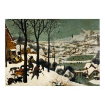 Jäger im Schnee von Pieter Bruegel der Ältere