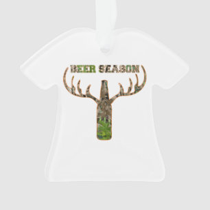 Jäger in der Biersaison - Geschenk für Jäger Ornament