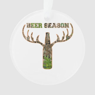 Jäger in der Biersaison - Geschenk für Jäger Ornament