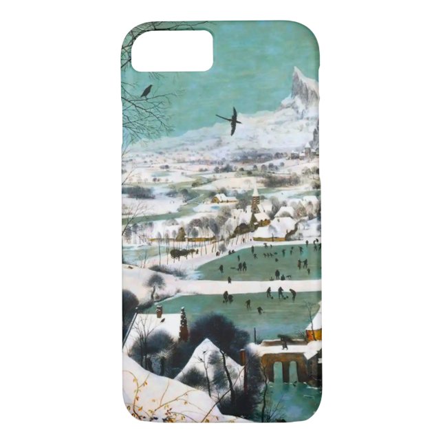 Jäger in der Schneelandschaft Pieter Bruegel Case-Mate iPhone Hülle (Rückseite)