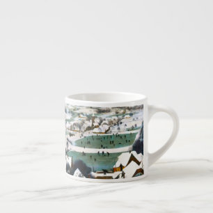 Jäger in der Schneelandschaft Pieter Bruegel Espressotasse