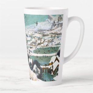 Jäger in der Schneelandschaft Pieter Bruegel Milchtasse
