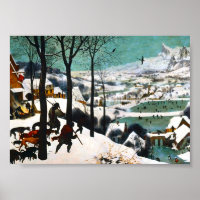 Jäger in der Schneelandschaft Pieter Bruegel