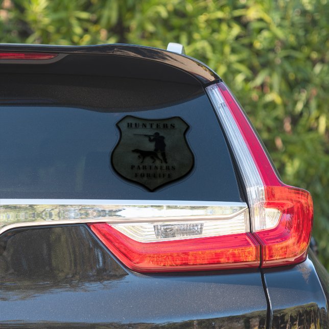 Jäger, Lebenspartner Aufkleber (Auto Seite)