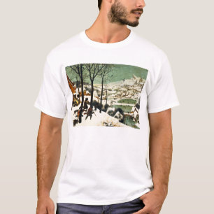 Jäger Pieter Bruegel im Schnee-T - Shirt