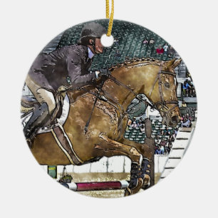 Jäger-Pullover Keramik Ornament