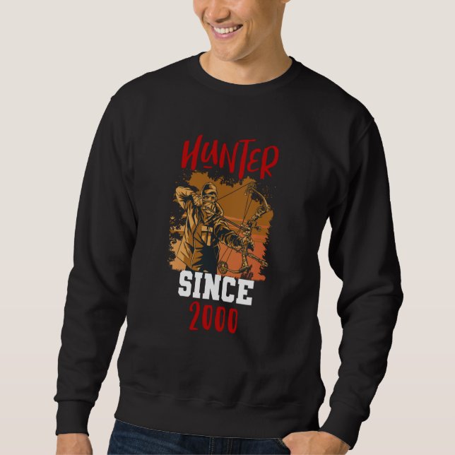 Jäger seit 2000 sweatshirt (Vorderseite)