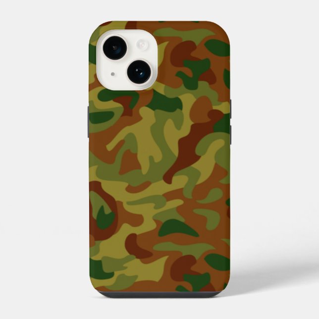 Jäger-Tarnung iPhone Hülle (Rückseite)