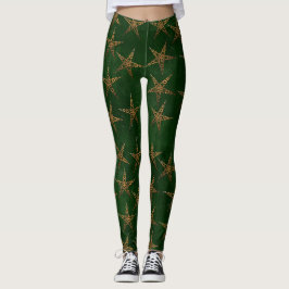 Jäger und Gold Celtic Leggings