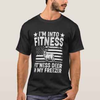 Jäger Vater I m Inn Fitness Deer Freezer Jagen L T-Shirt