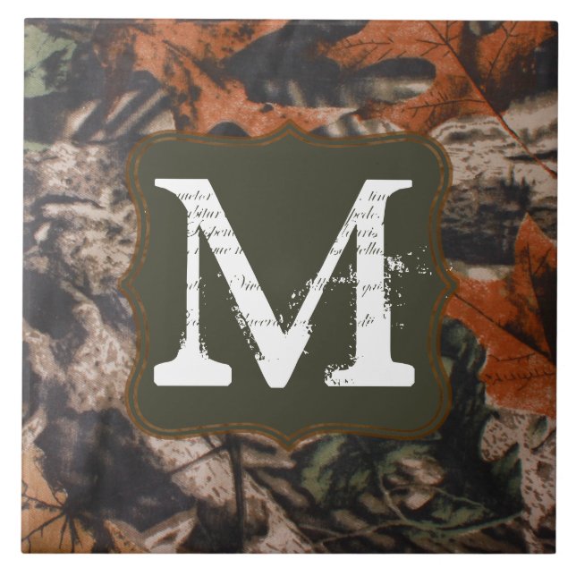 Jäger von Camouflagen Camoufl Monogram Display Til Fliese (Vorderseite)