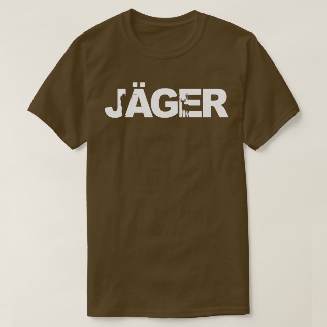 Jager white T-Shirt (Design vorne)