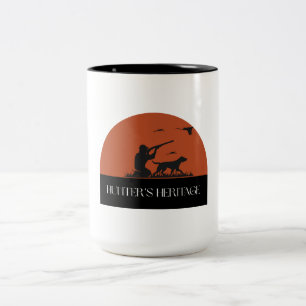 Jägererbe Jagd Zweifarbige Tasse