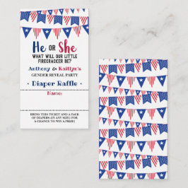 Jägerfahnen 4. Juli Party Begleitkarte