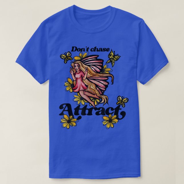 Jägerfliege von Dont zieht Milchschmetterling an T-Shirt (Design vorne)