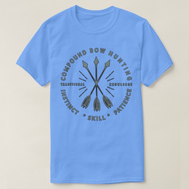 Jägergeschenk für den Bow Jäger T-Shirt (Design vorne)