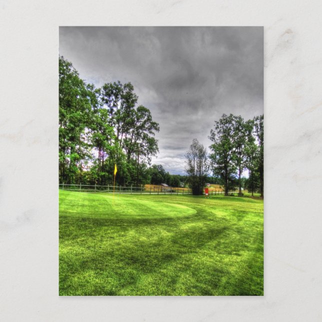 Jägergrün Postkarte (Vorderseite)