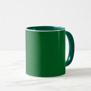 Jägergrün, tief reiche Nuance, Tasse