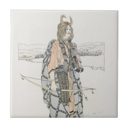 Jägerin (von Ann Macbeth) Fliese